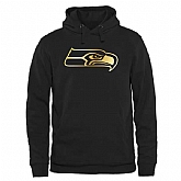 Seattle Seahawks Pro Line Black Gold Collection Pullover Hoodie,baseball caps,new era cap wholesale,wholesale hats